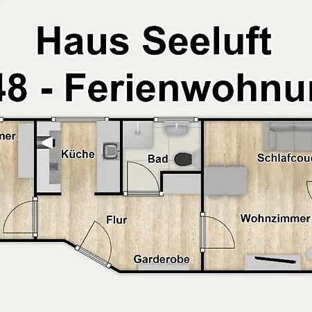 Haus Seeluft 48 Вангероге